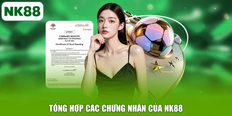 Tổng hợp các chứng nhận của NK88